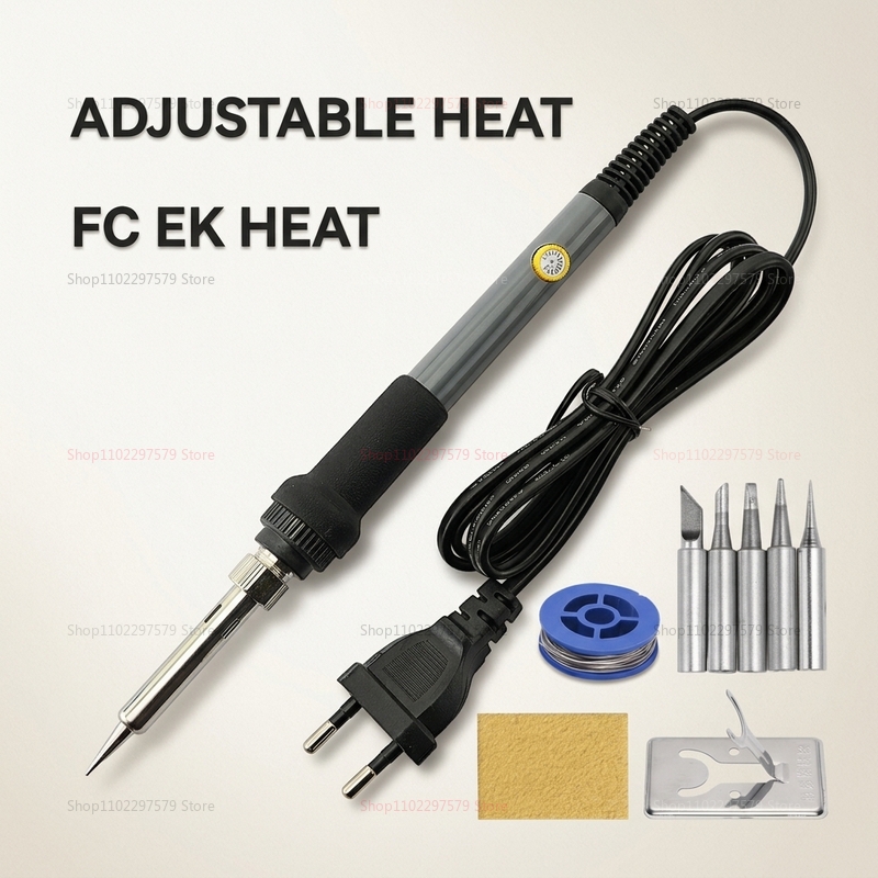 Diy Electronics Desk - 60W adjustable temperature soldering iron, 220V