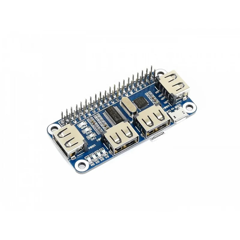 Raspberry Pi Zero - 4 Ports USB HDM HUB HAT