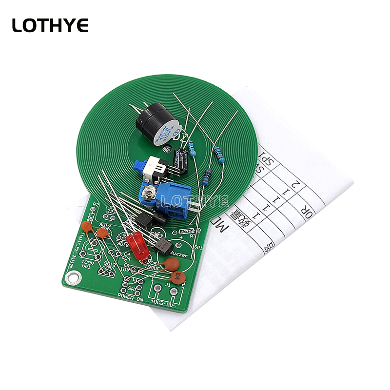 Diy Electronics Circuits - DC 3V-5V Metal Detector Kit DIY