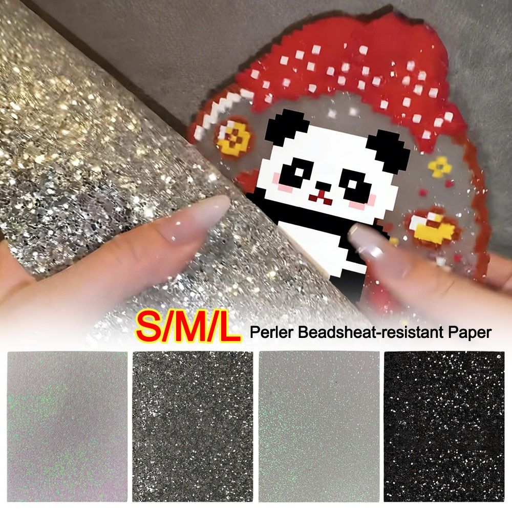 Diy Electronics Components - Handmade Perler Beads Baking Cloth Glitter