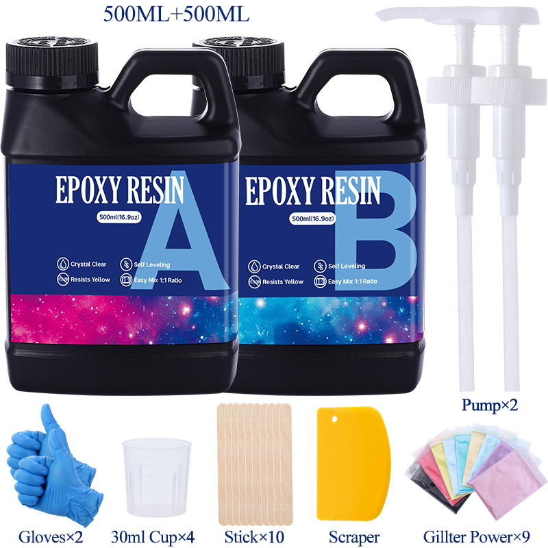 Diy Electronics Components - Fast Curing 1:1 Crystal Clear Epoxy