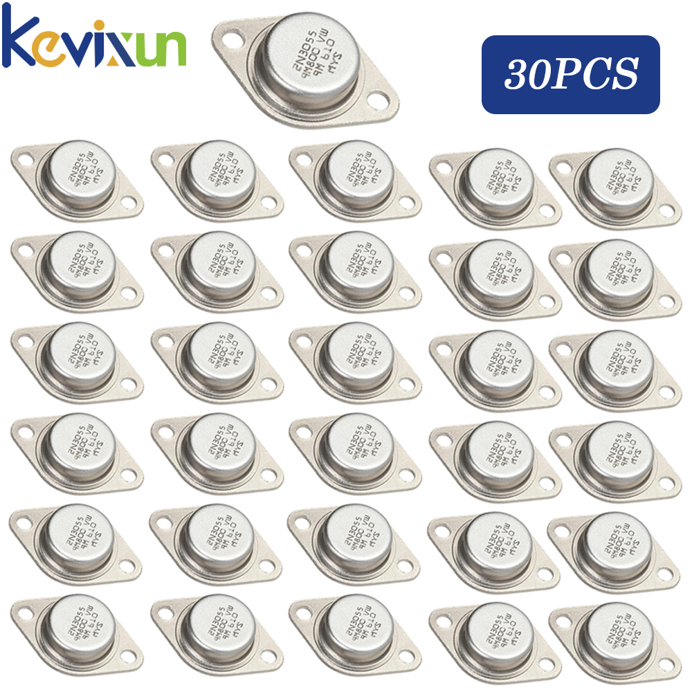 Mosfet Transistor Set - 10-30PCS/Lot 2N3055 Power Transistors NPN TO-3