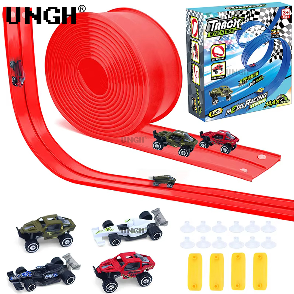 Flexible Race Track Toy DIY Do - مراجعة Diy Electronics Components وسعره