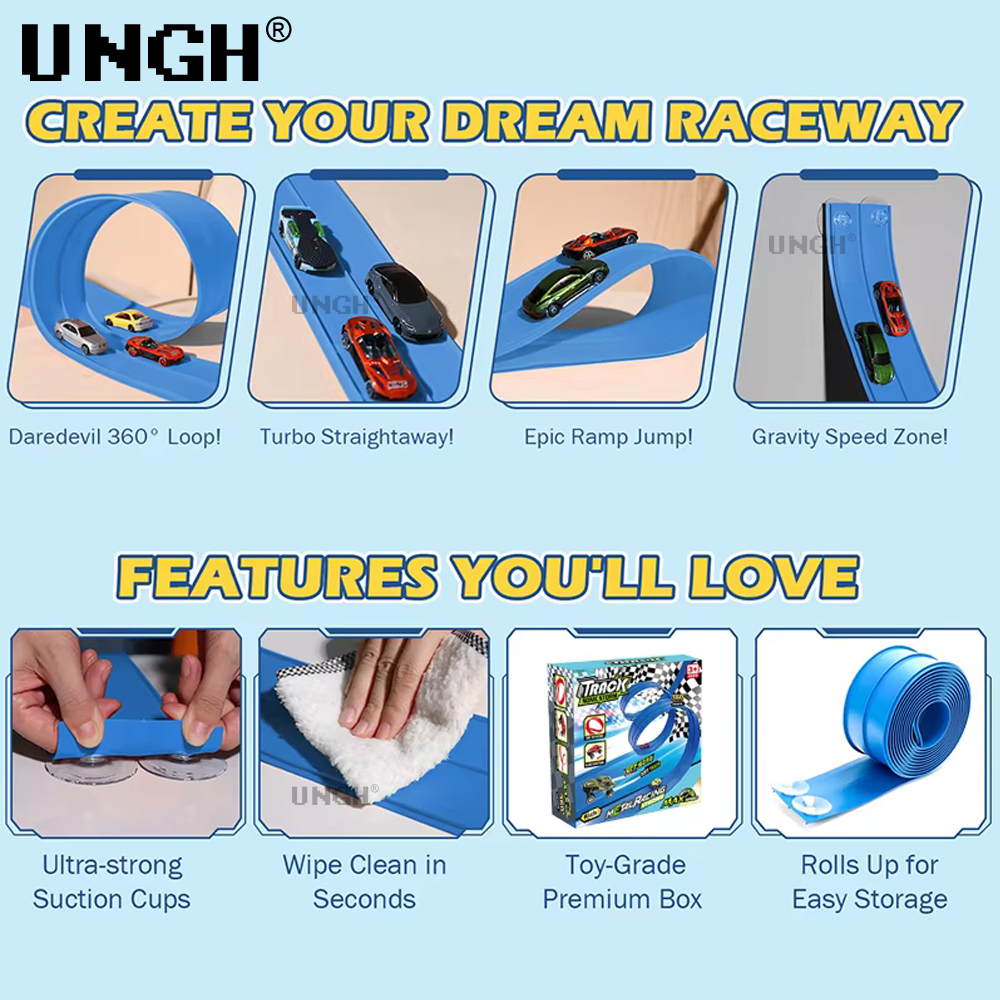 Flexible Race Track Toy DIY Do - مراجعة Diy Electronics Components وسعره