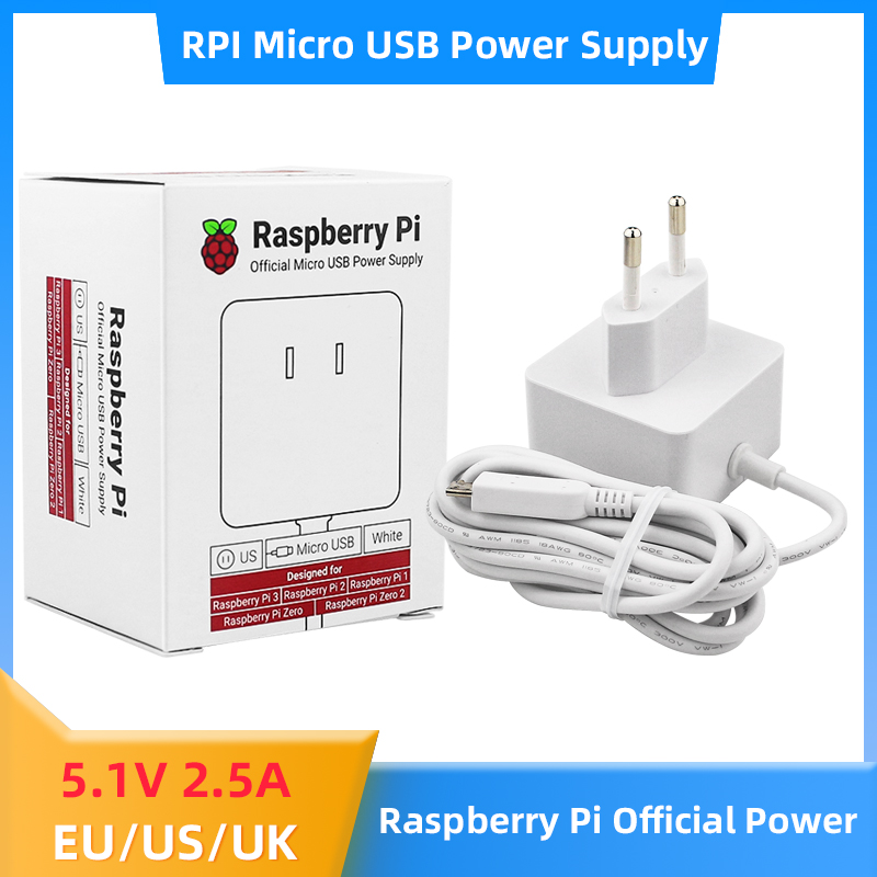 Raspberry Pi Official Power Su - مراجعة Raspberry Pi Zero وسعره