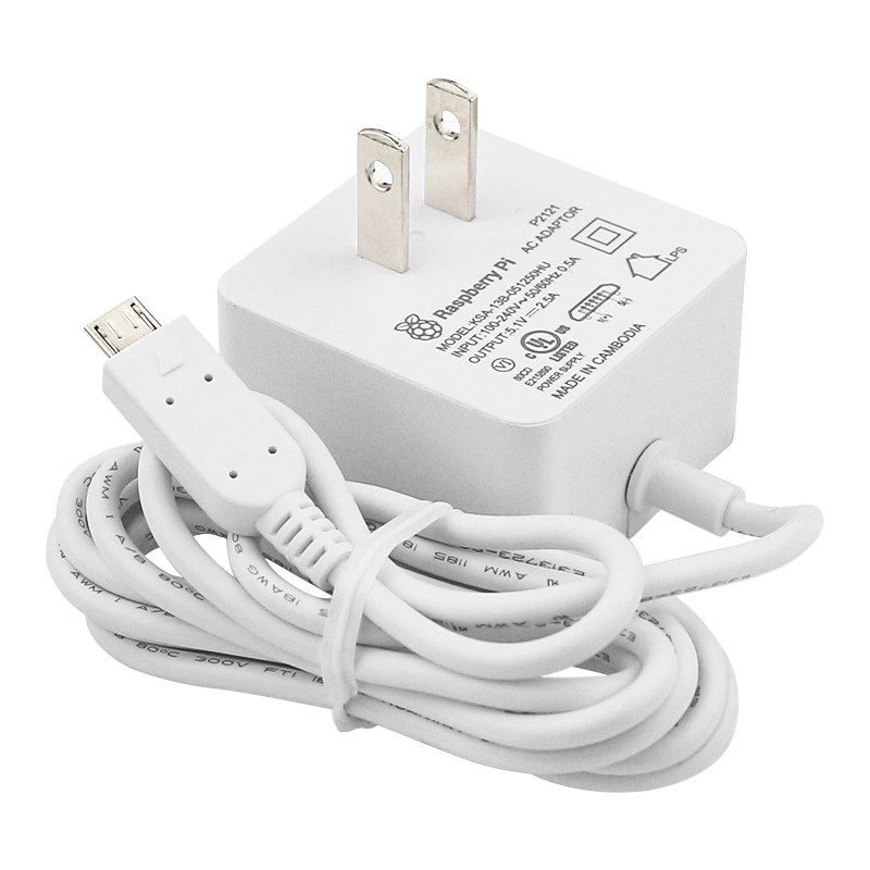 Raspberry Pi Official Power Su - مراجعة Raspberry Pi Zero وسعره
