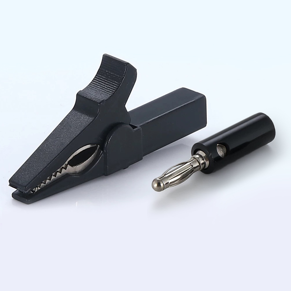 Alligator Clip with Banana Plu - مراجعة Crocodile Clip Set وسعره