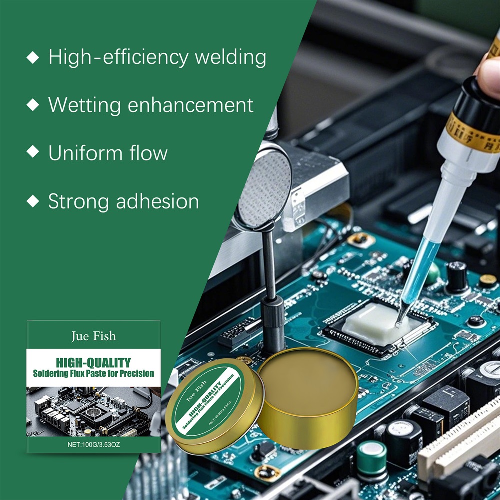 100g Soldering Flux-Paste,Sold - مراجعة Diy Electronics Flux وسعره
