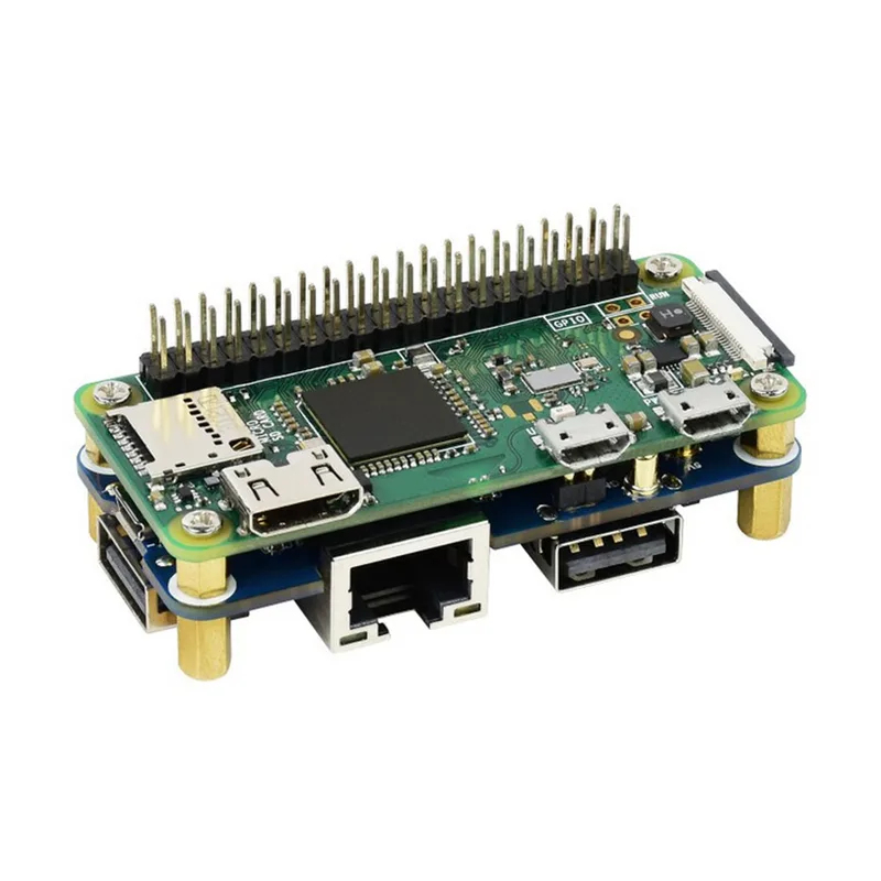 Zero 2W Ethernet USB HUB HAT E - مراجعة Raspberry Pi Zero وسعره