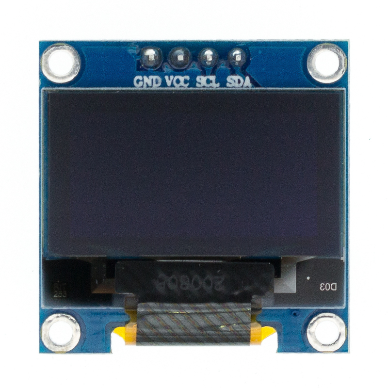 0.96 inch IIC Serial 4pin Whit - مراجعة I2C Lcd Display وسعره