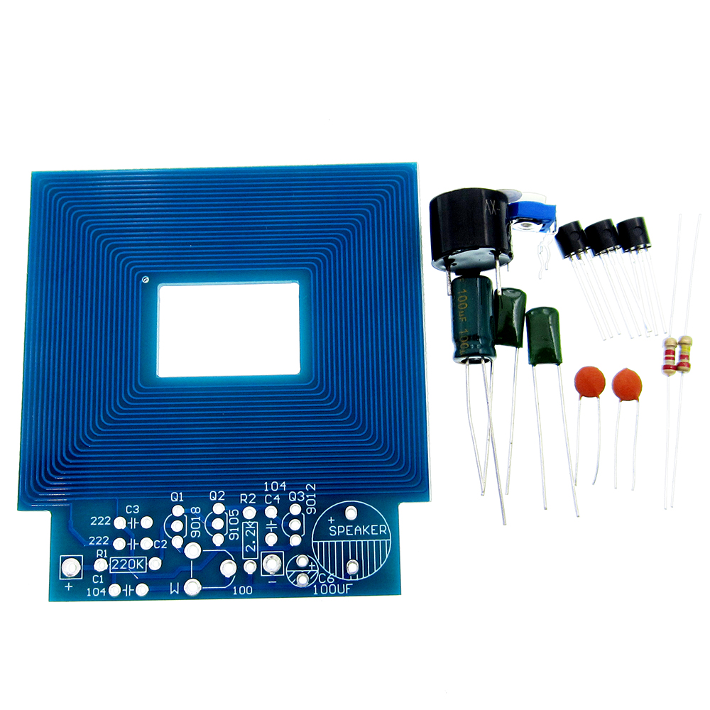 10set Diy Simple Metal Detecto - مراجعة Diy Electronics Location وسعره