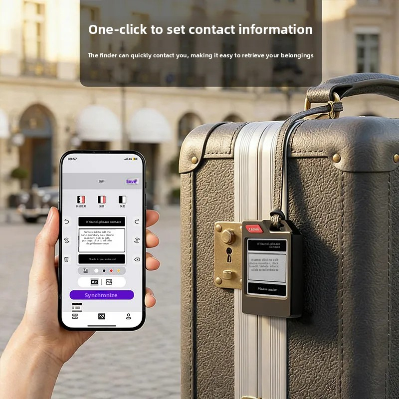 Original Color E-Ink Smart Key - مراجعة Diy Electronics Location وسعره
