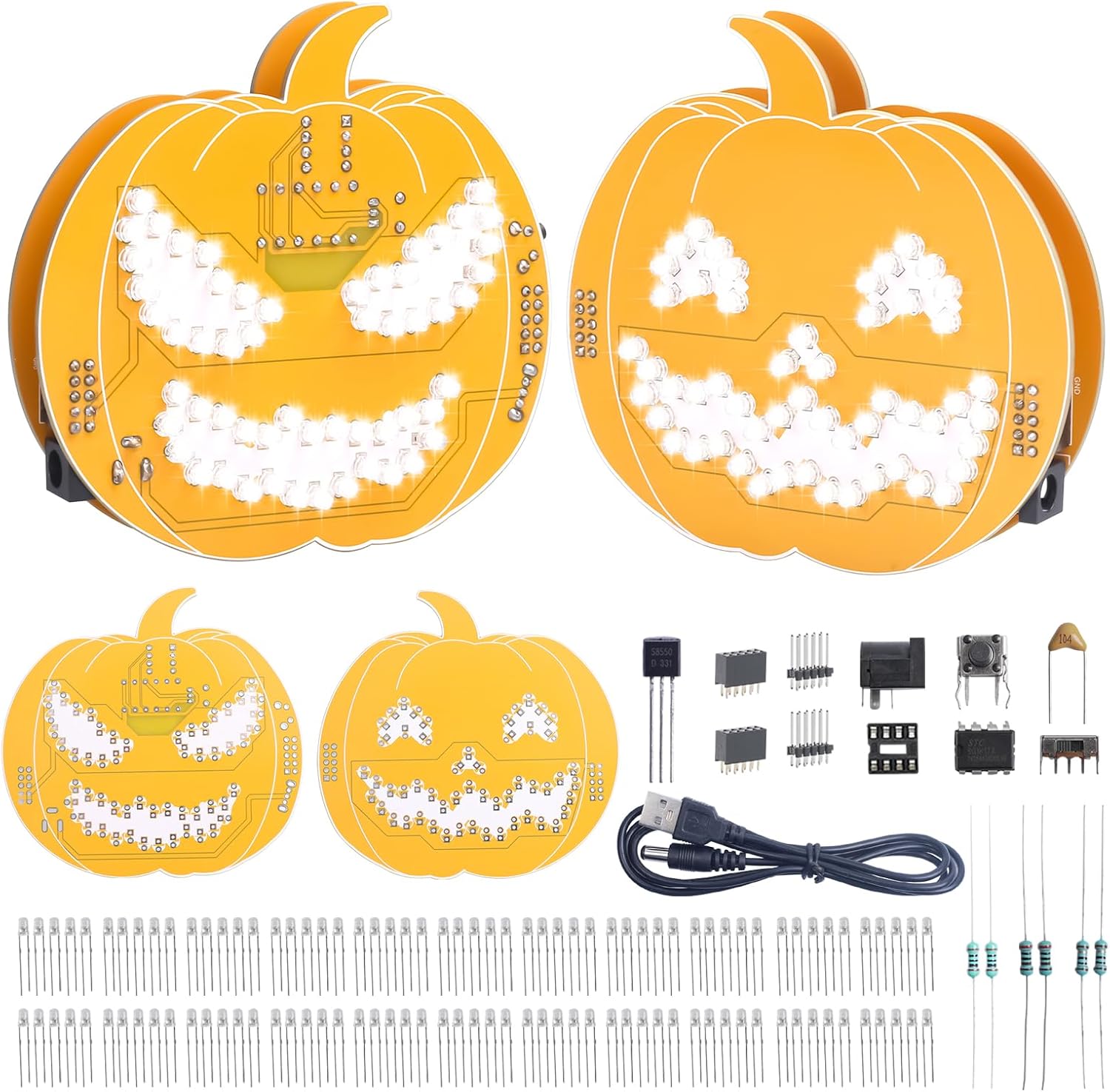 Halloween DIY Soldering Kit Pu - مراجعة Diy Electronics Desk وسعره
