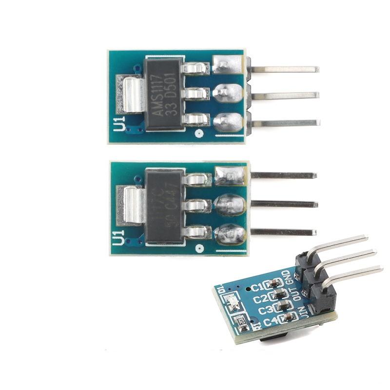 New AMS1117-3.3 LDO Linear Reg - مراجعة Diy Electronics Circuits وسعره