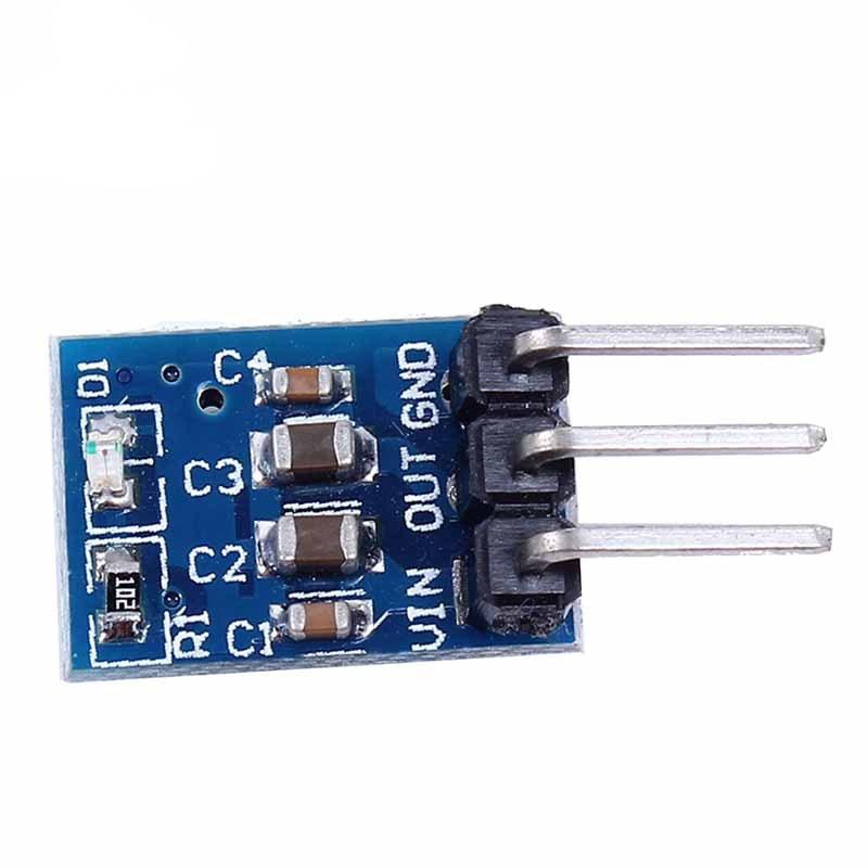 New AMS1117-3.3 LDO Linear Reg - مراجعة Diy Electronics Circuits وسعره