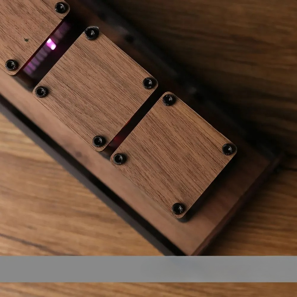 RGB Nixie Tube Clock DIY Table - مراجعة Diy Electronics Desk وسعره