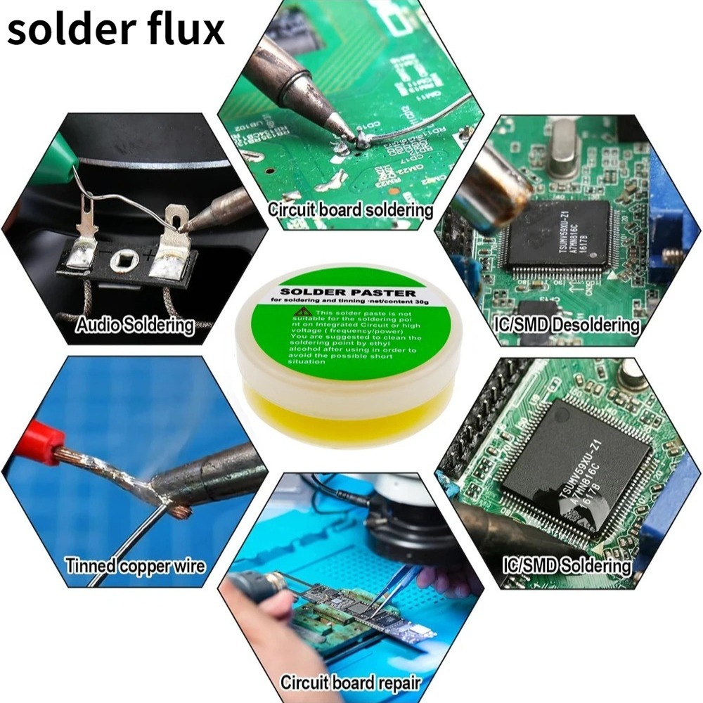 New Solder Flux Paste for Lead - مراجعة Diy Electronics Flux وسعره