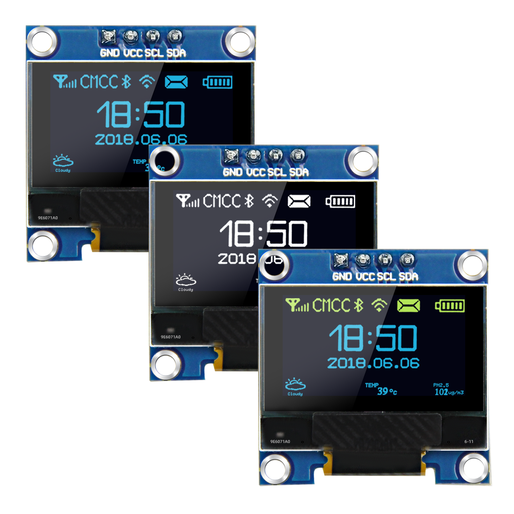 0.96 Inch OLED Display Module  - مراجعة I2C Lcd Display وسعره