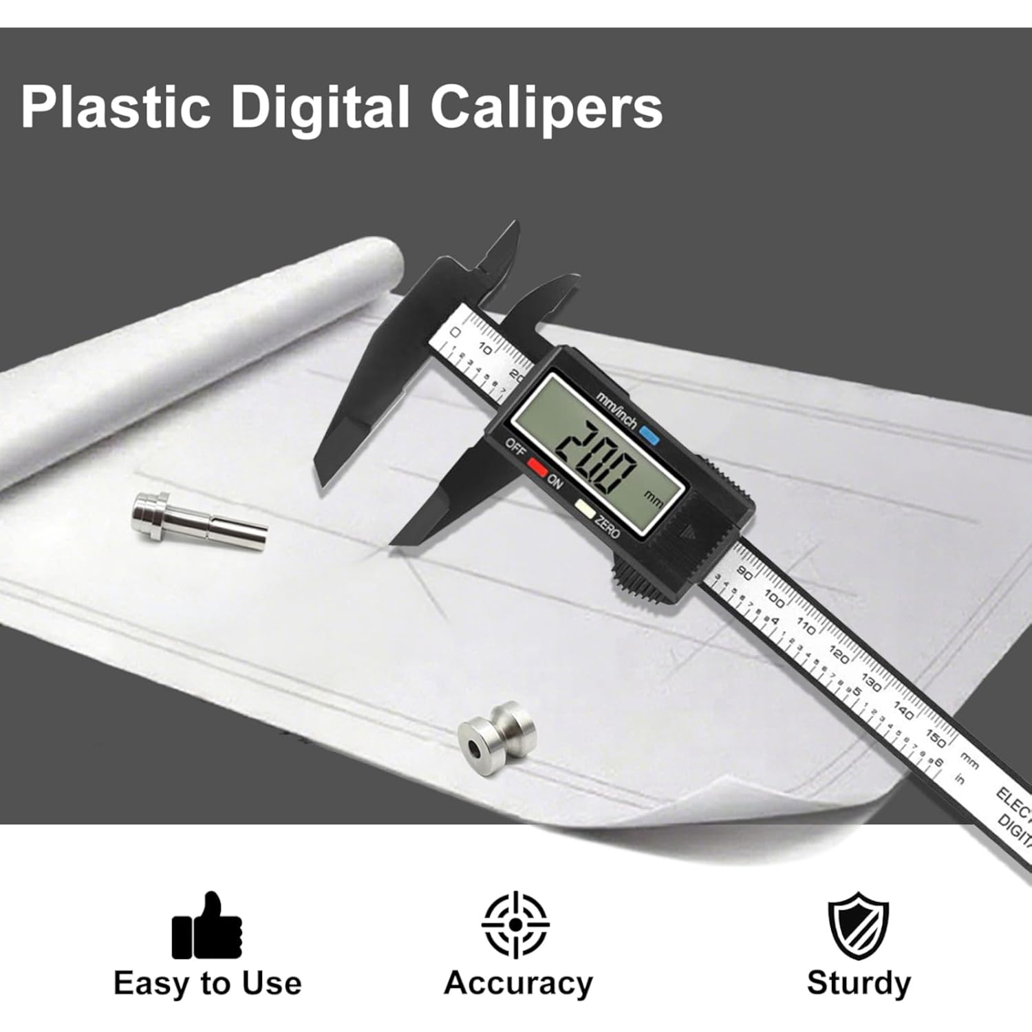 Digital Caliper - Student Lab  - مراجعة Diy Home Electronics Lab وسعره