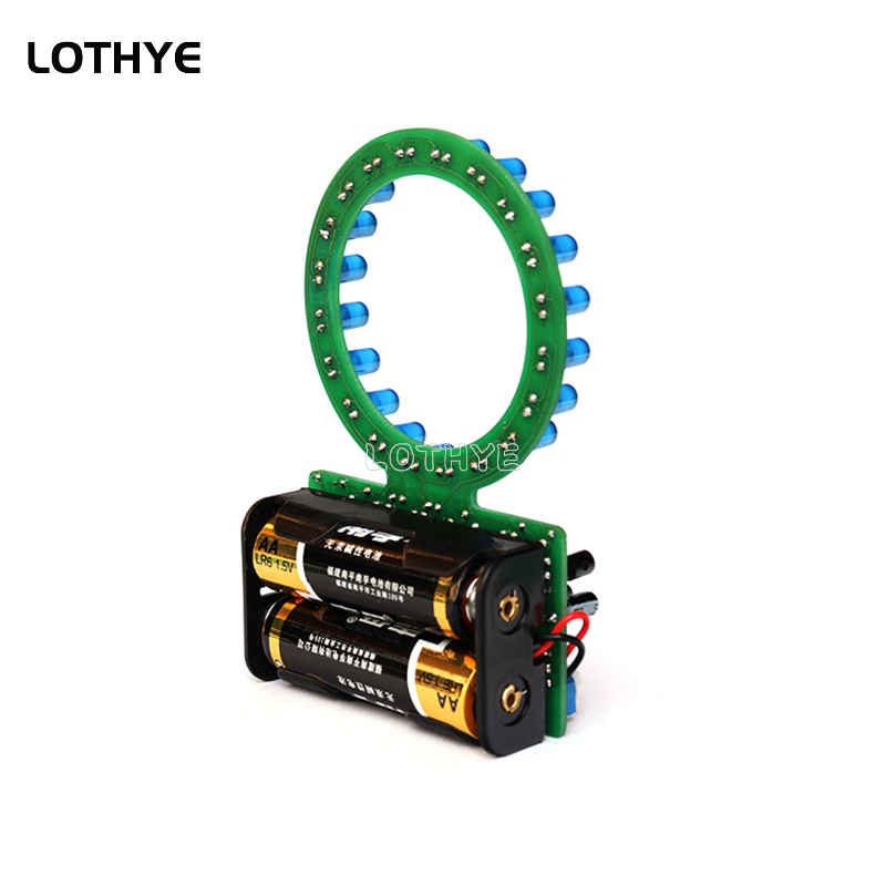 DIY Kit LED Gradient Ring Wate - مراجعة Diy Electronics Tool Kit وسعره