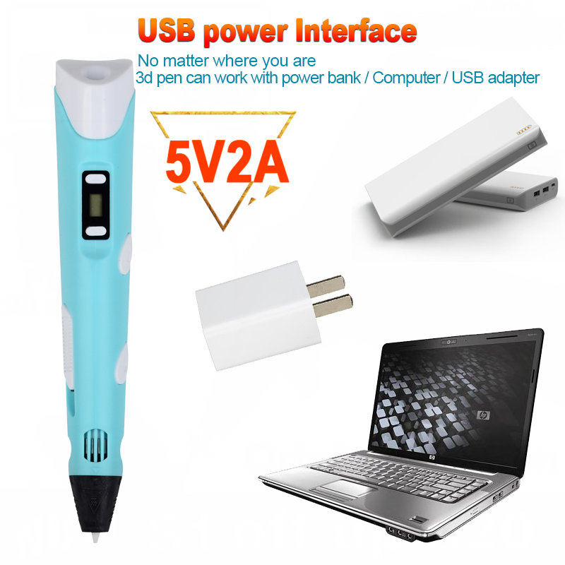 Electronic 3D Printing Pen Wit - مراجعة Diy Electronics Filament وسعره