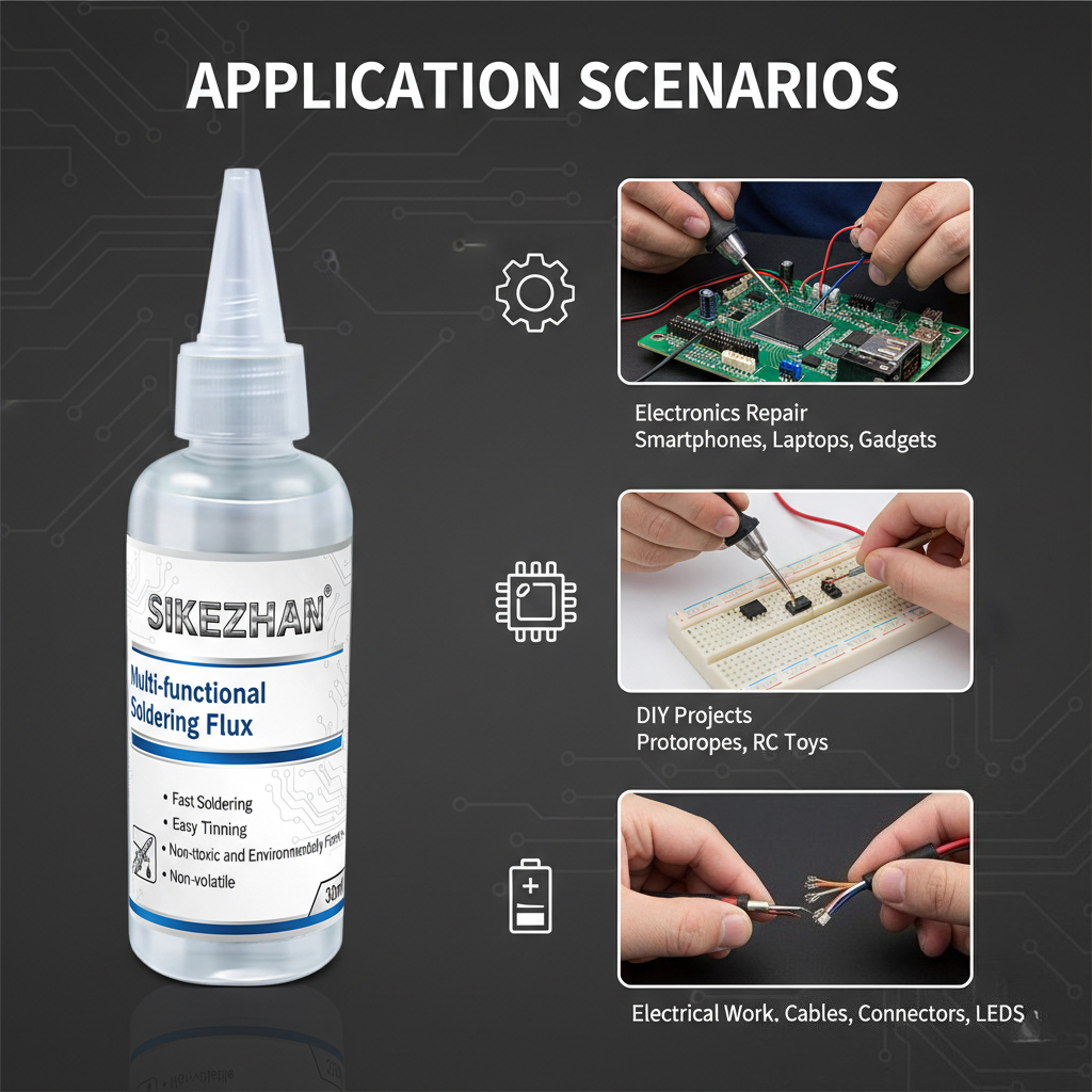 30ml Multi-Functional Solderin - مراجعة Diy Electronics Flux وسعره