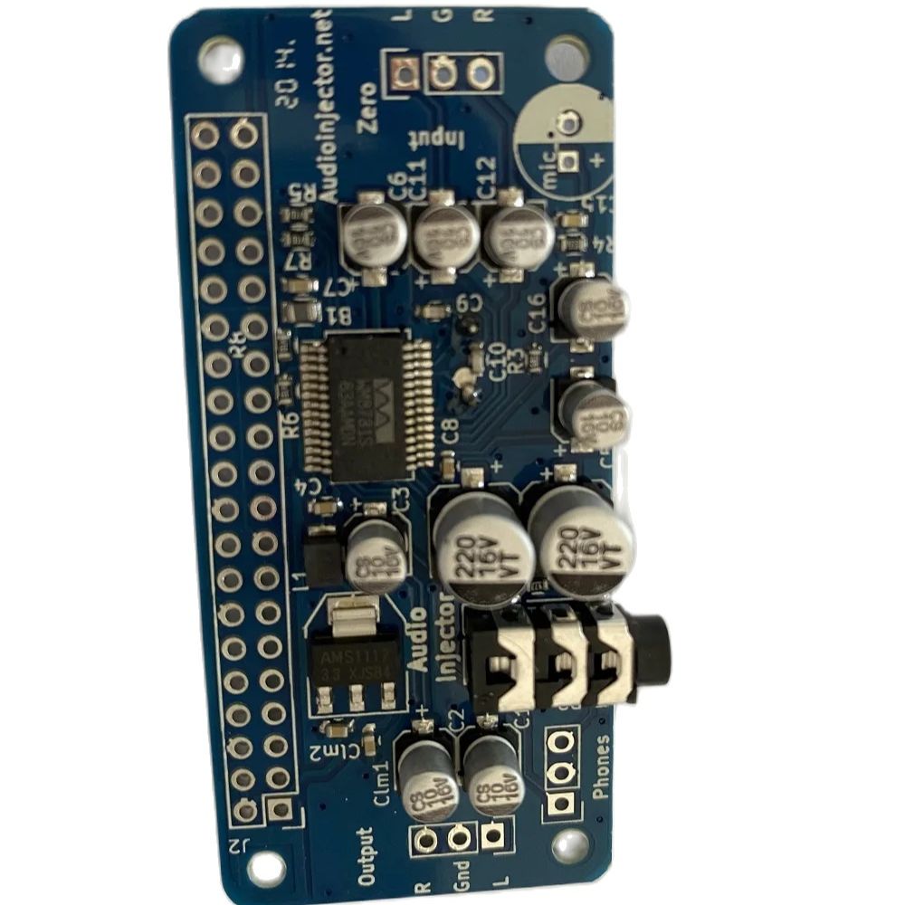 Audio Injector PPI0 sound card - مراجعة Raspberry Pi Zero وسعره