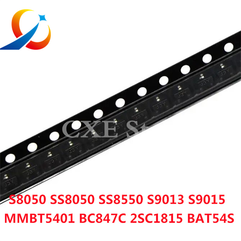100PCS SMD Transistor S8050 S8 - مراجعة Mosfet Transistor Set وسعره