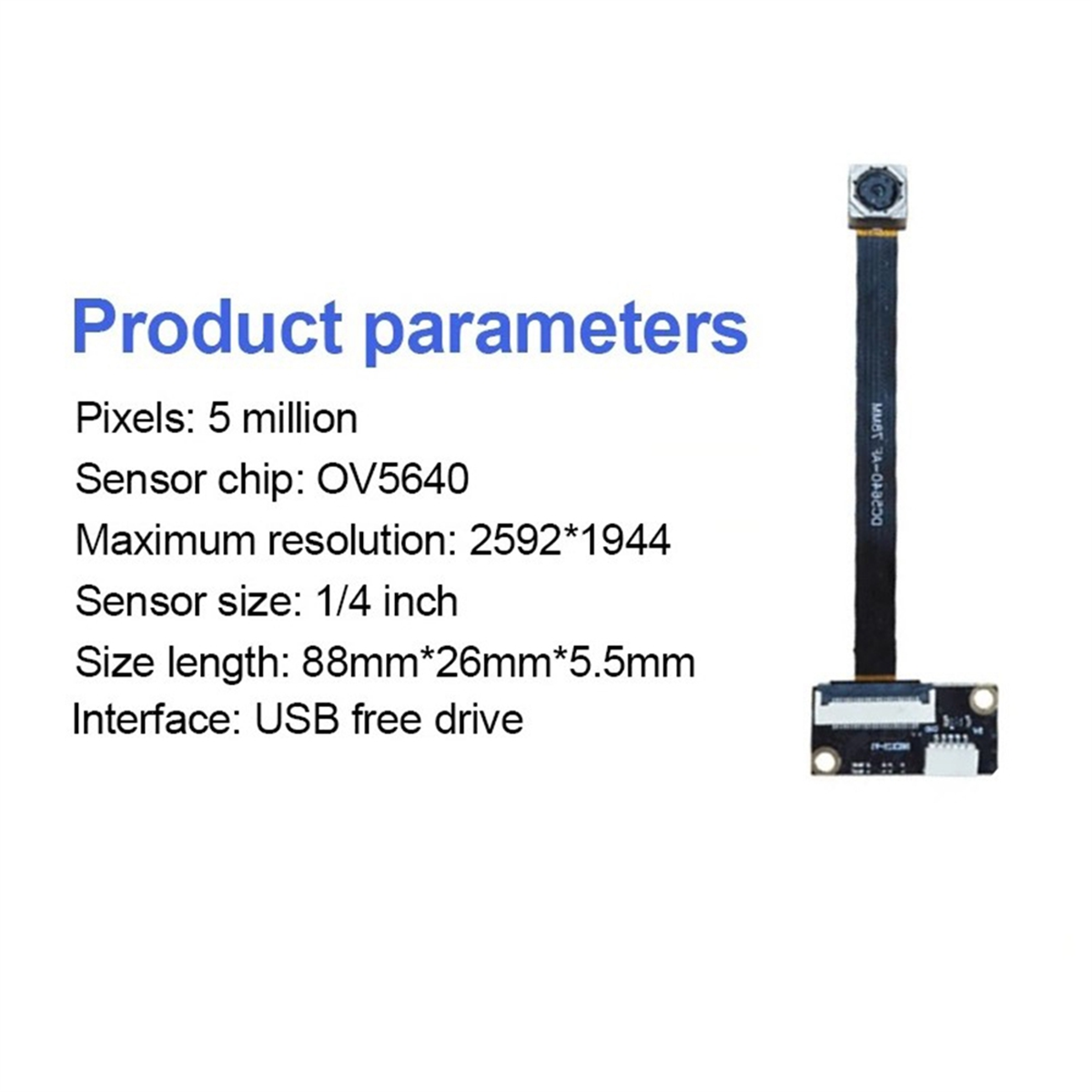 AA38M OV5640 5 Million Video C - مراجعة Diy Electronics Videos وسعره