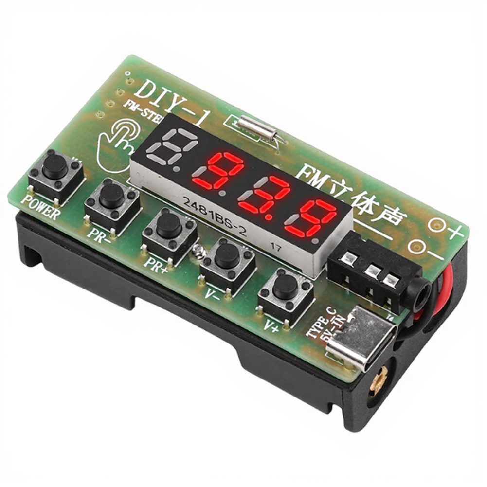 1pc Radio Module Kit DIY AM/FM - مراجعة Diy Electronics Tool Kit وسعره