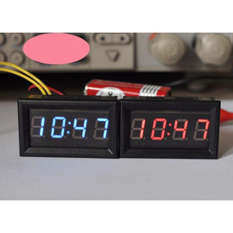 D8KF Electronic Alarm Clocks D - مراجعة Diy Motorcycle Electronics وسعره