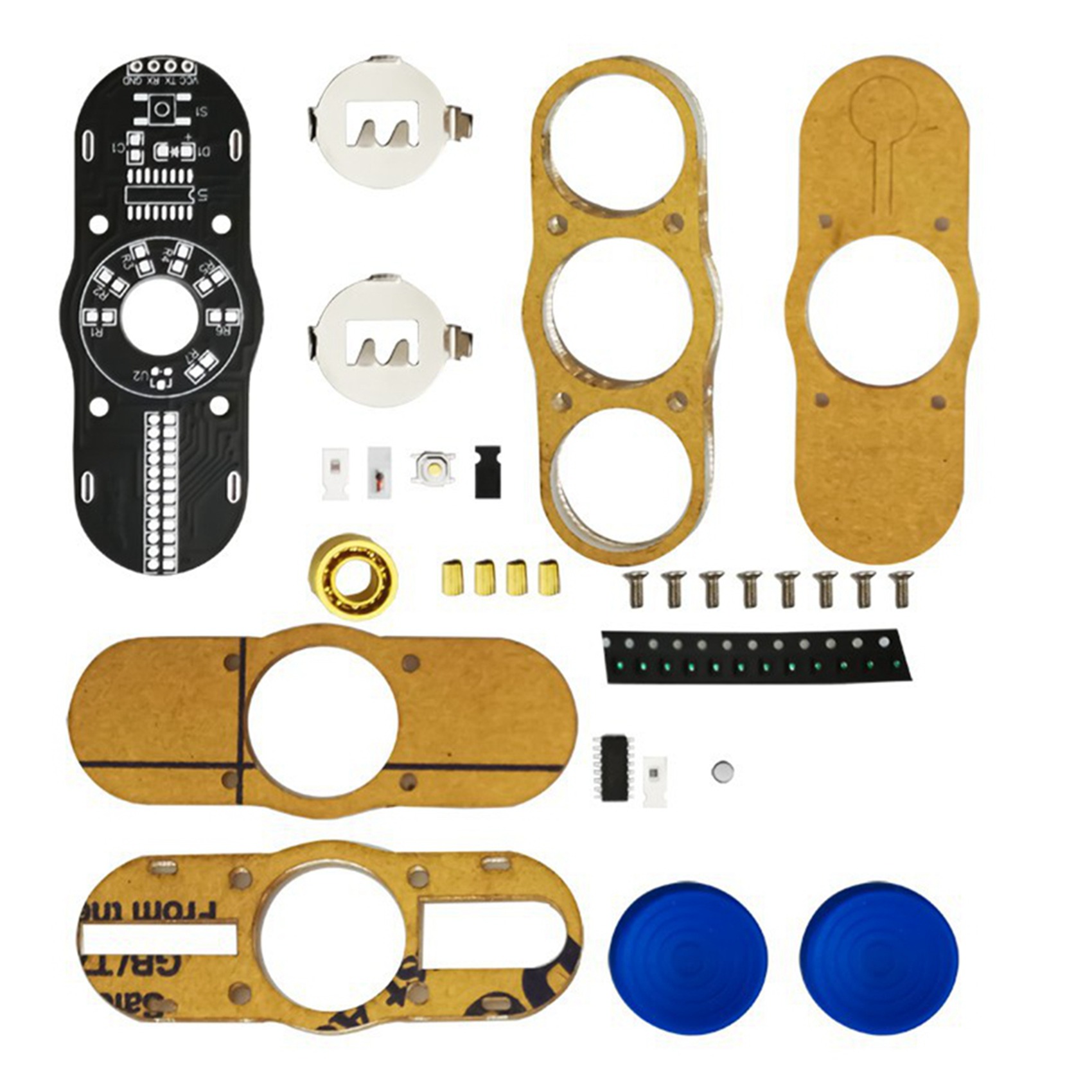 【SURPISE】2X LED Flashing Finge - مراجعة Diy Electronics Circuits وسعره