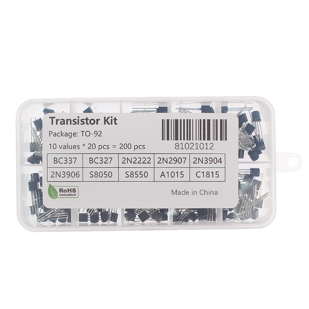 50-900PCS Transistors kit NPN  - مراجعة Mosfet Transistor Set وسعره
