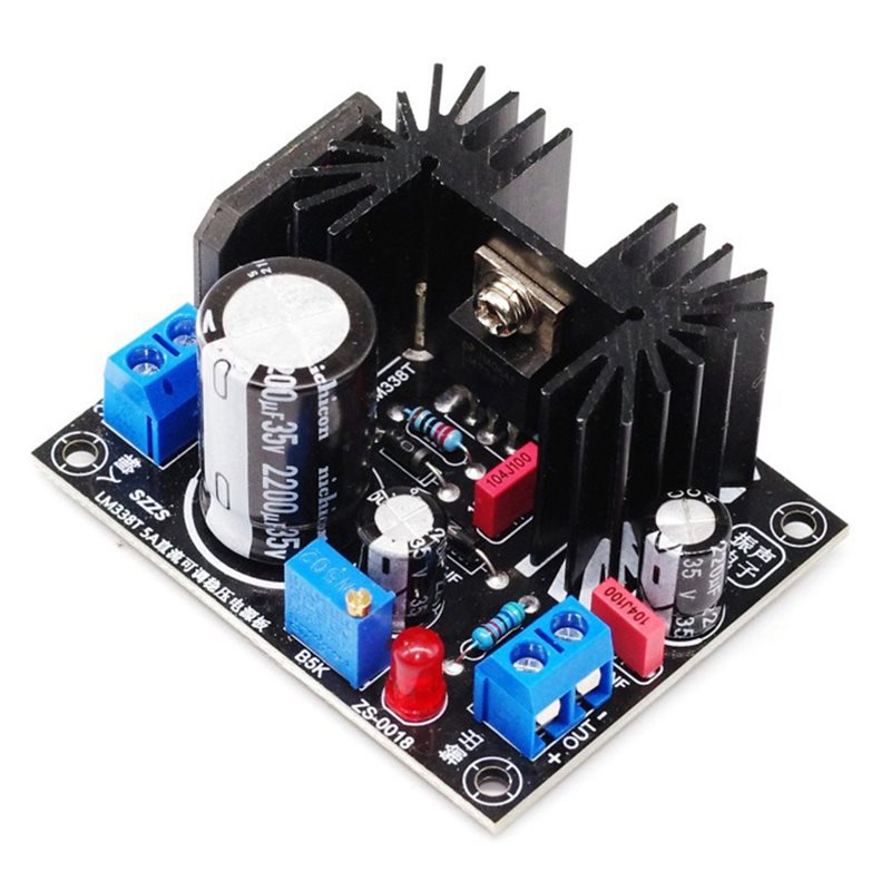 JABS-3X Adjustable Linear Regu - مراجعة Diy Electronics Filament وسعره