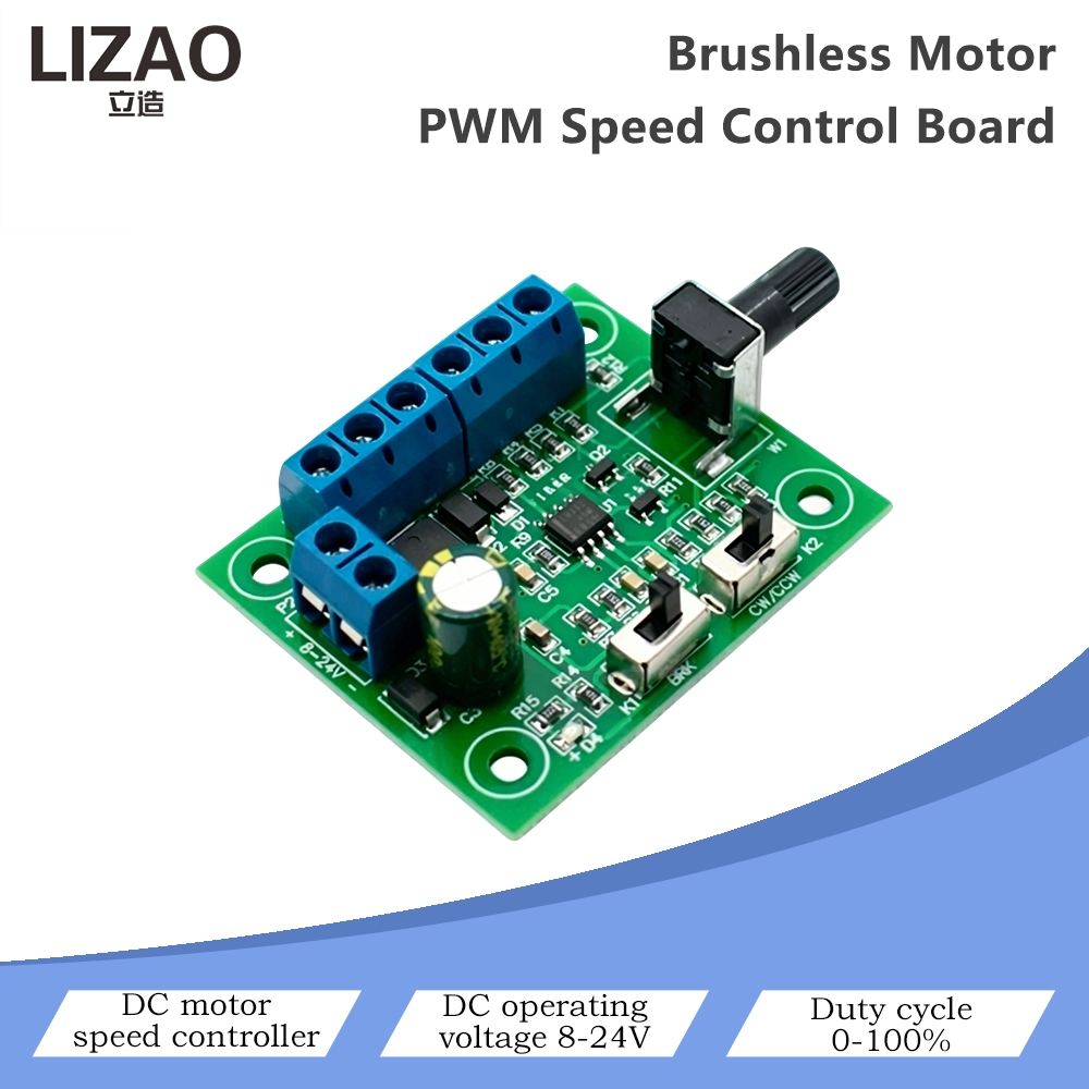 LIZAO Brushless Motor PWM Spee - مراجعة Diy Motorcycle Electronics وسعره
