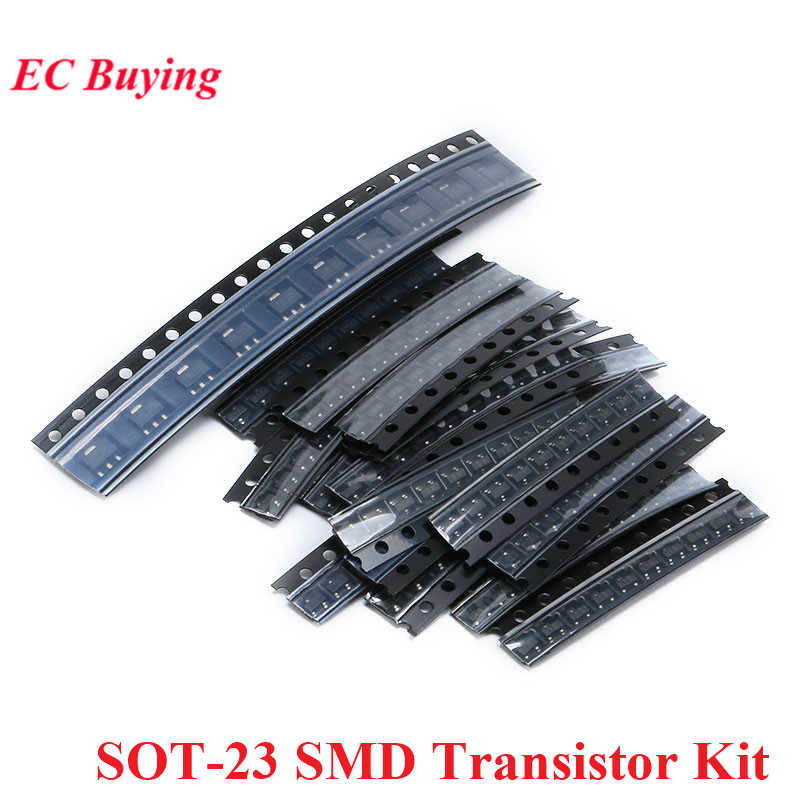 5Sets/1set SOT-23 SMD Transist - مراجعة Mosfet Transistor Set وسعره