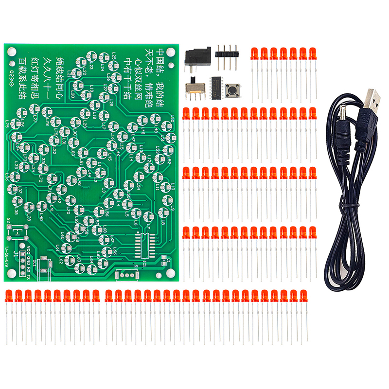 DIY Chinese Knot Electronic We - مراجعة Diy Electronics Circuits وسعره