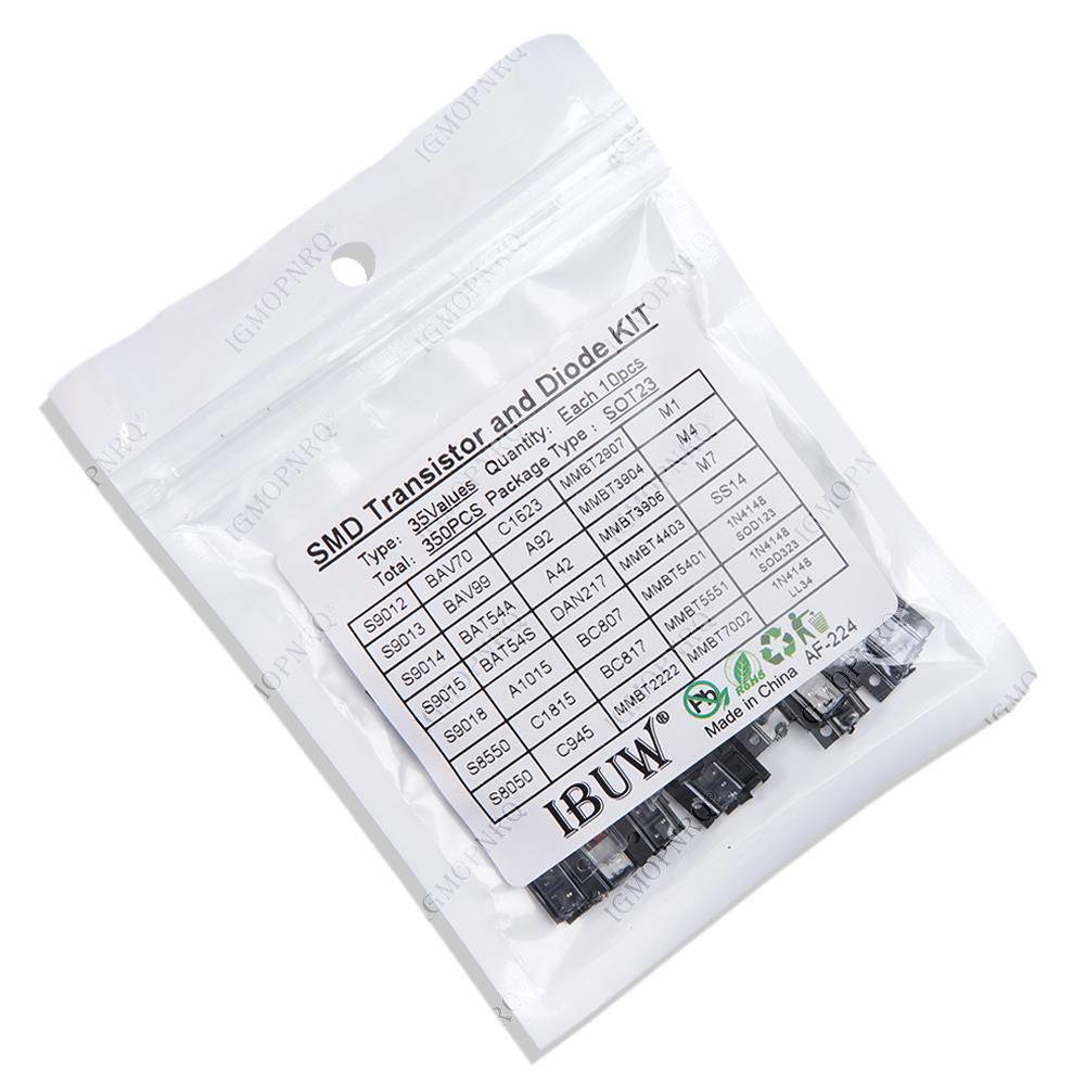 35values*10PCS=350PCS SMD SMT  - مراجعة Mosfet Transistor Set وسعره