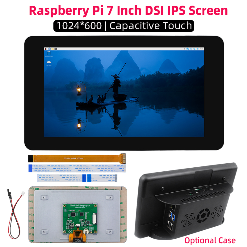 Raspberry Pi 7 Inch DSI 1024*6 - مراجعة Raspberry Pi Zero وسعره