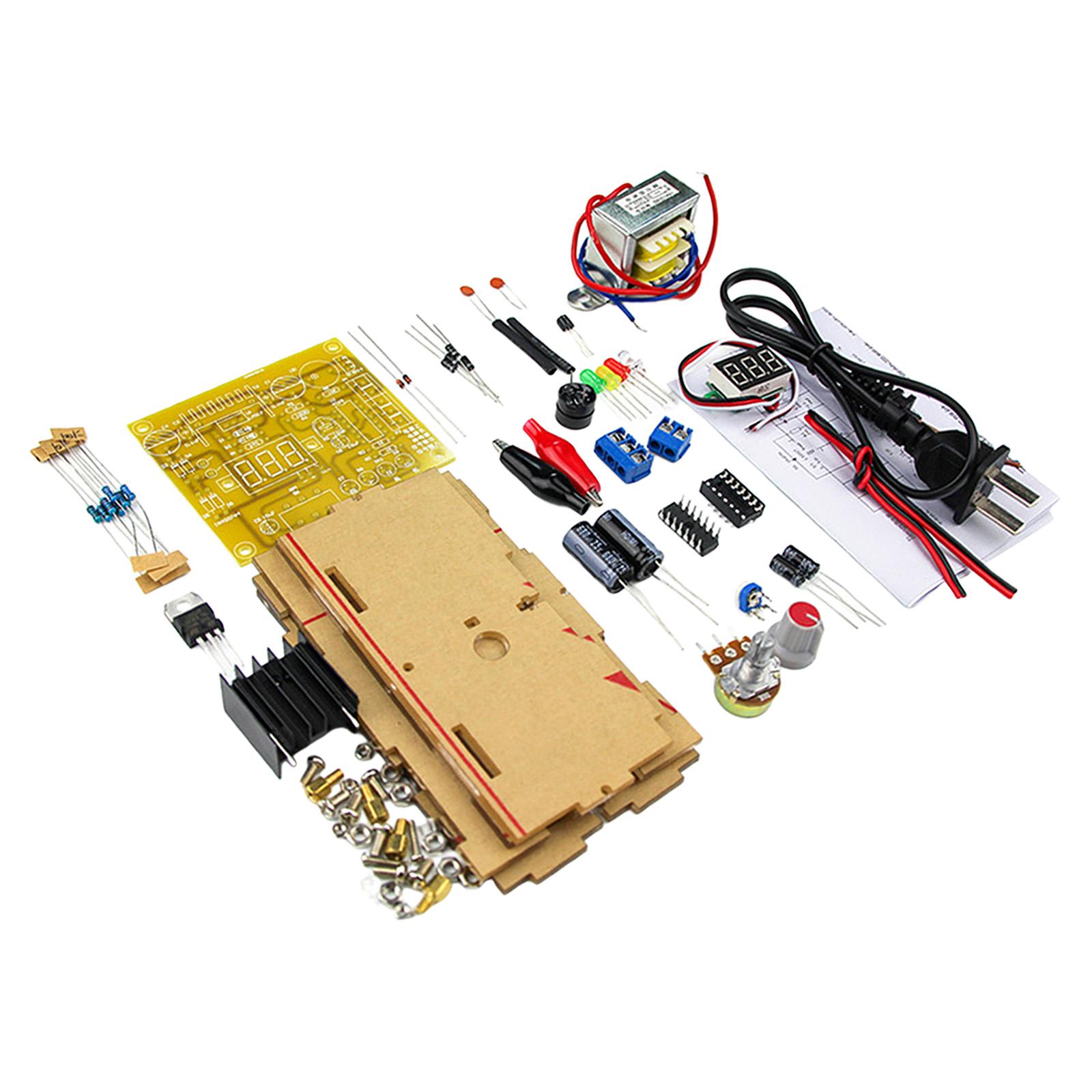 DIY Power Supply Board Adjusta - مراجعة Diy Home Electronics Lab وسعره
