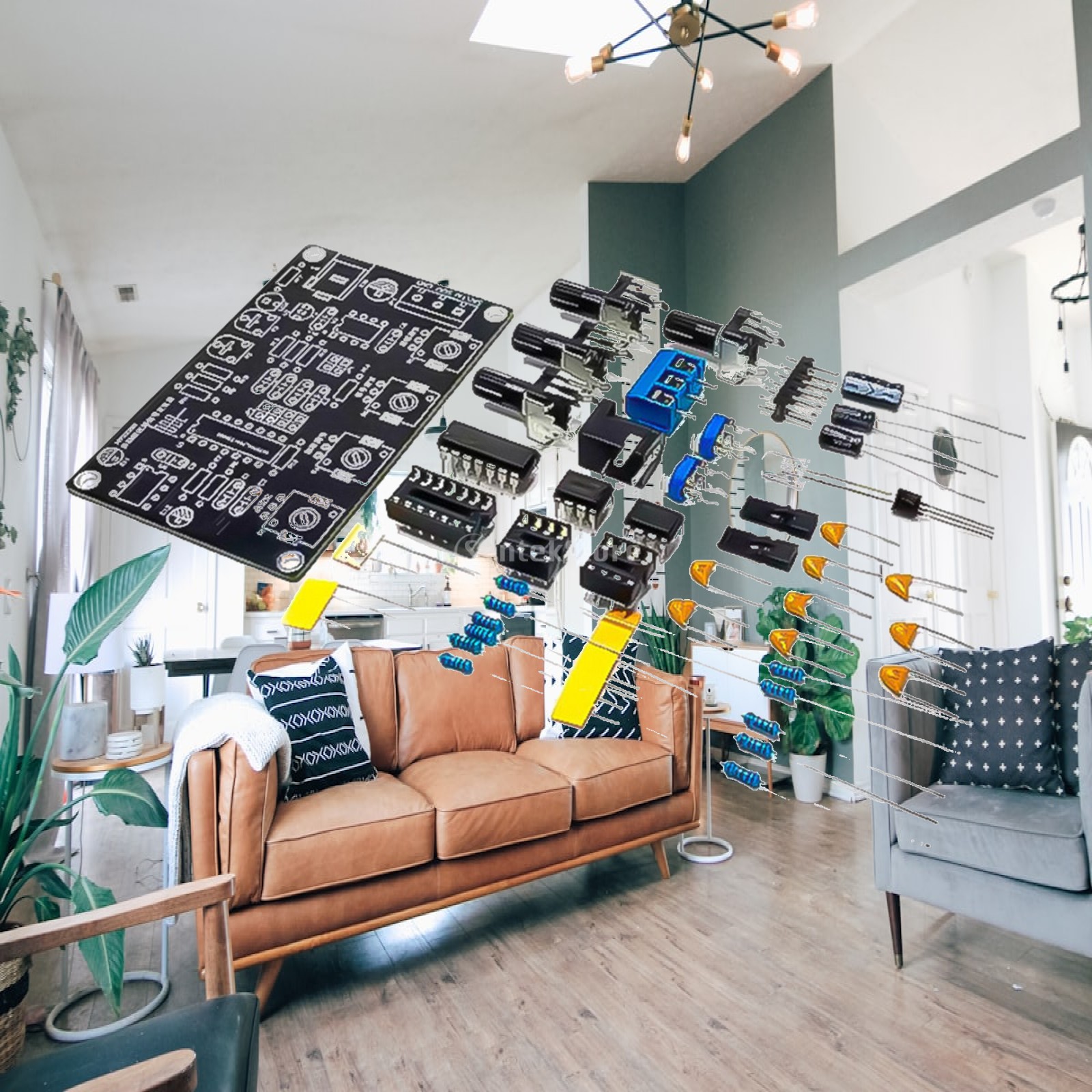 DIY Electronic Kit Signal Gene - مراجعة Diy Home Electronics Lab وسعره