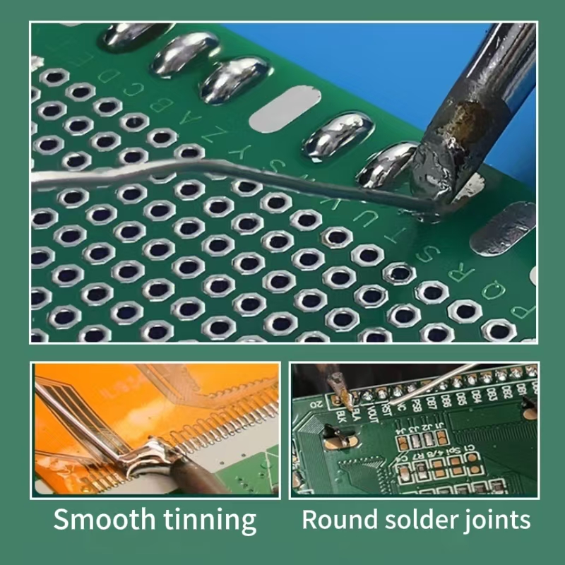 0.8mm 1.0mm  CF-10 50g Rosin C - مراجعة Diy Electronics Flux وسعره