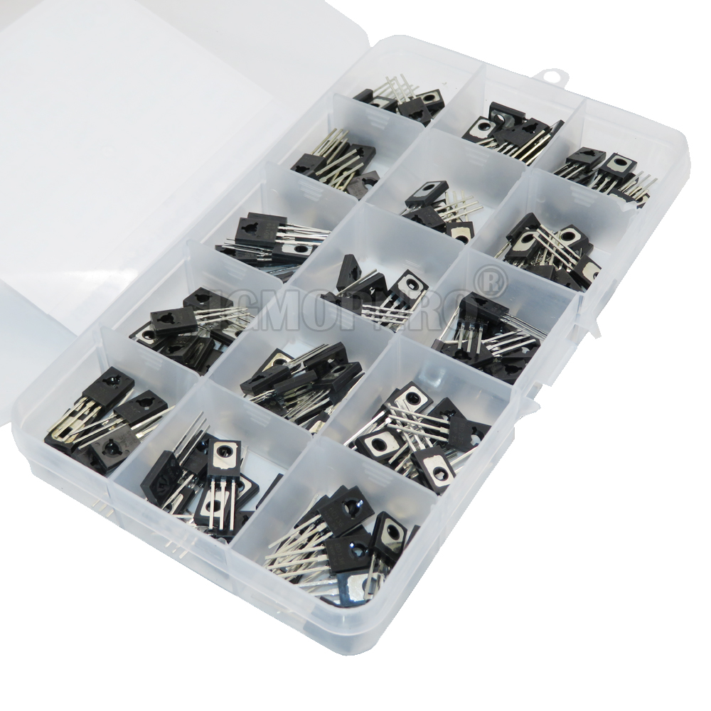 150PCS TO-126 Transistor Assor - مراجعة Mosfet Transistor Set وسعره