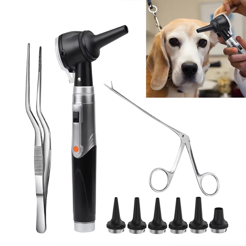 Medical Vet Animal Ear Endosco - مراجعة Crocodile Clip Set وسعره