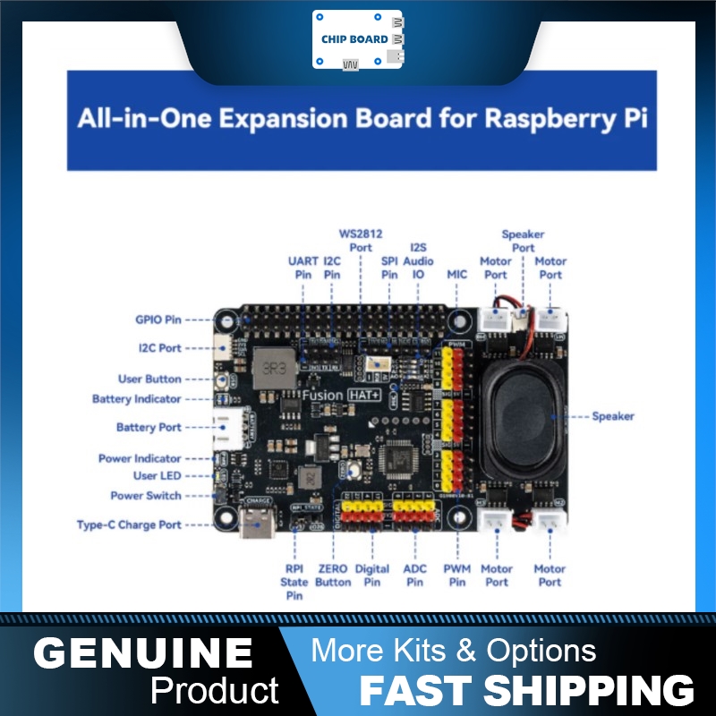 SunFounder Fusion HAT+: Raspbe - مراجعة Raspberry Pi Zero وسعره