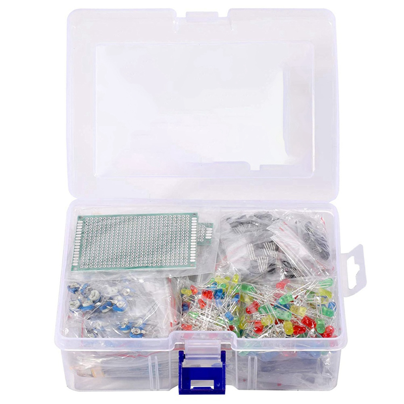 1818PCS DIY Electronics Compon - مراجعة Diy Electronics Components وسعره