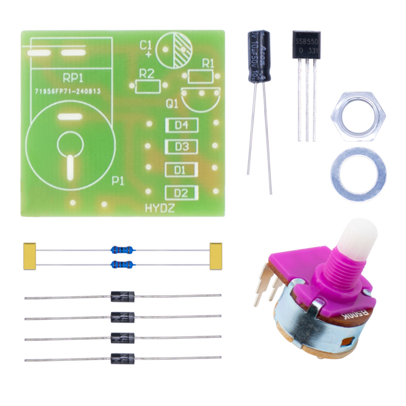 Transistor BT33 Desk Lamp Dimm - مراجعة Diy Electronics Desk وسعره