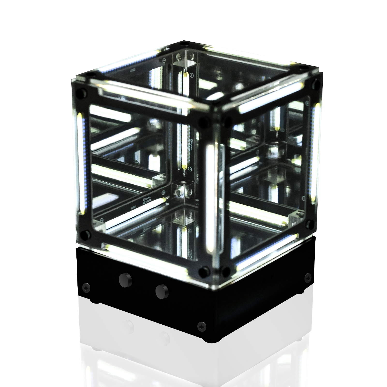 DIY LED Filament Cube Light So - مراجعة Diy Electronics Desk وسعره