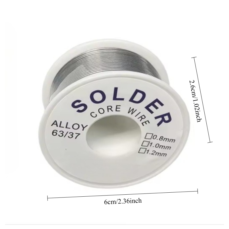 Rosin Core Solder Wire - Multi - مراجعة Diy Electronics Flux وسعره