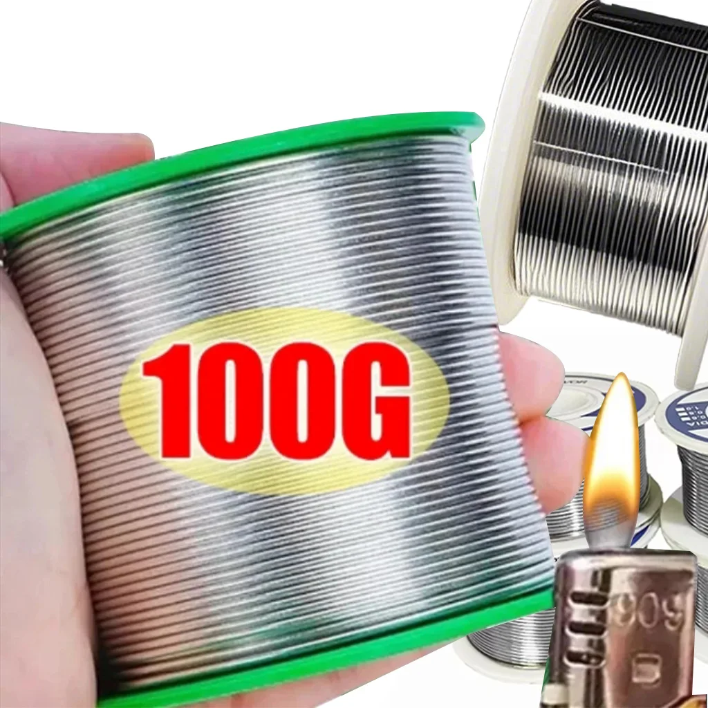 1.0mm 20/50/100g Rosin-Cored N - مراجعة Diy Electronics Flux وسعره